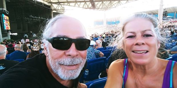 Felix & Barbara at the Lynard Skynard concert 2023